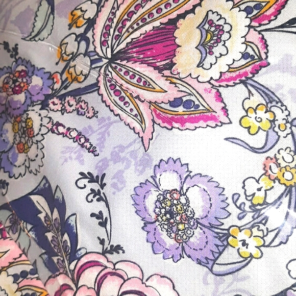 Last 1☆NWT Beautiful VERA BRADLEY ~Hummingbird Park City Shopper Tote~XL - Picture 10 of 12